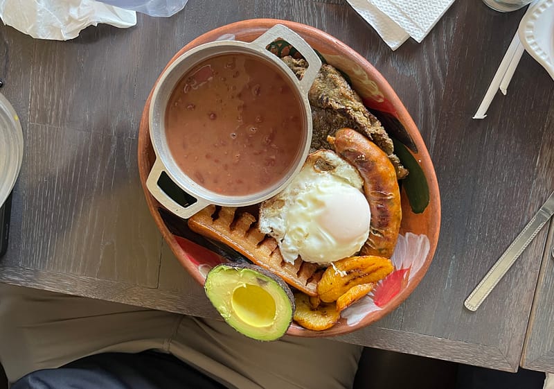 Colombian Dish - Bandeja
