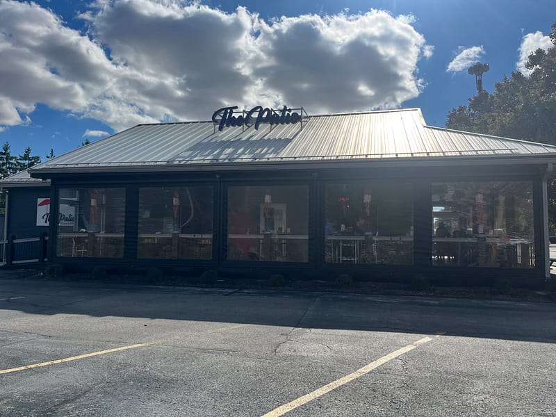 Exterior of The Patio