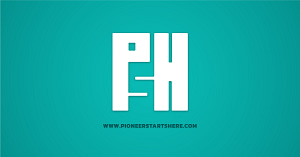 Pioneer Starts Here Logo