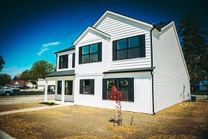 Houses in Legacy Heights are made with a steel frame.