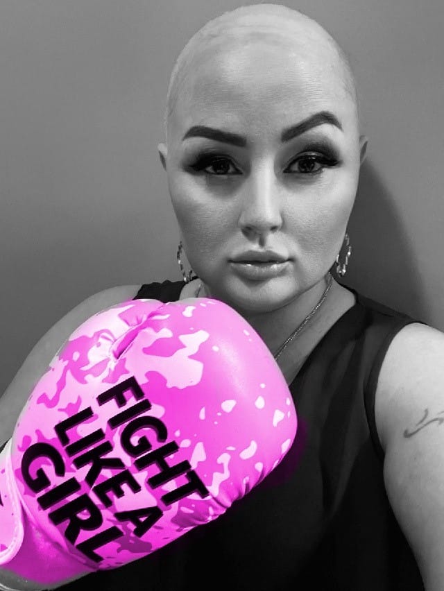 Lyndsey Williams Breast Cancer Awareness Photo