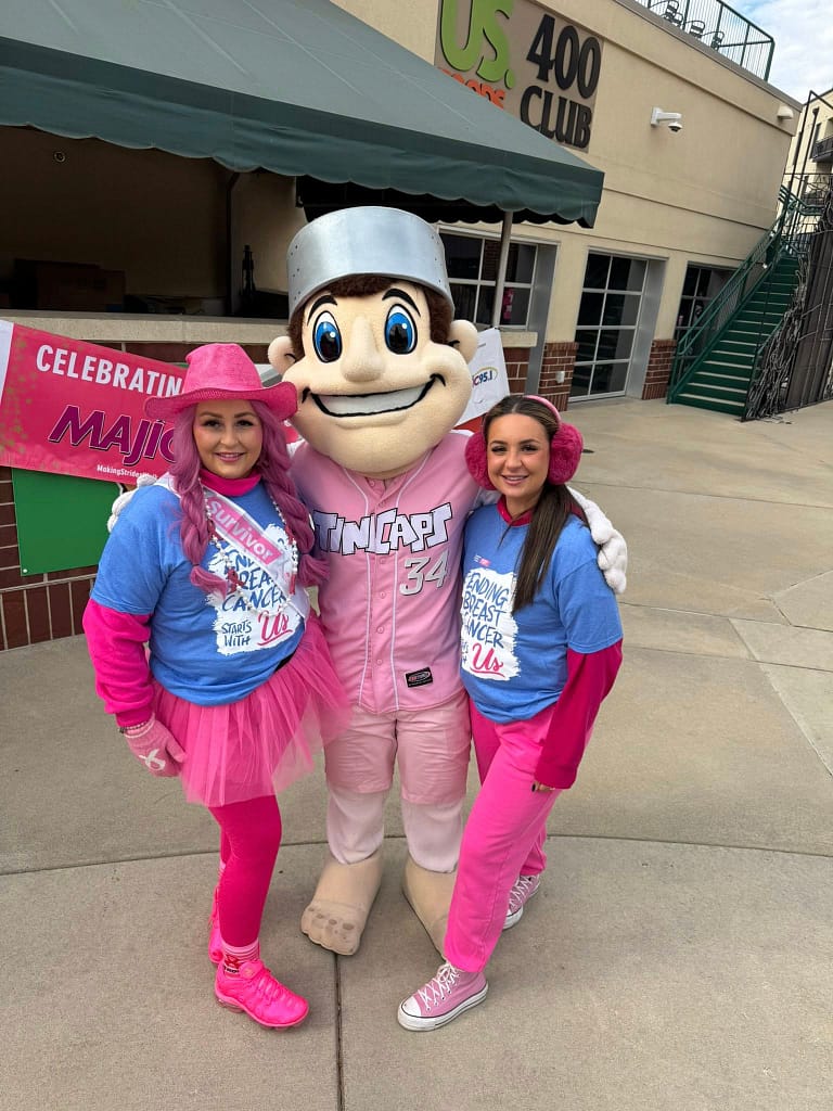 Lyndsey Williams during Making Strides Event