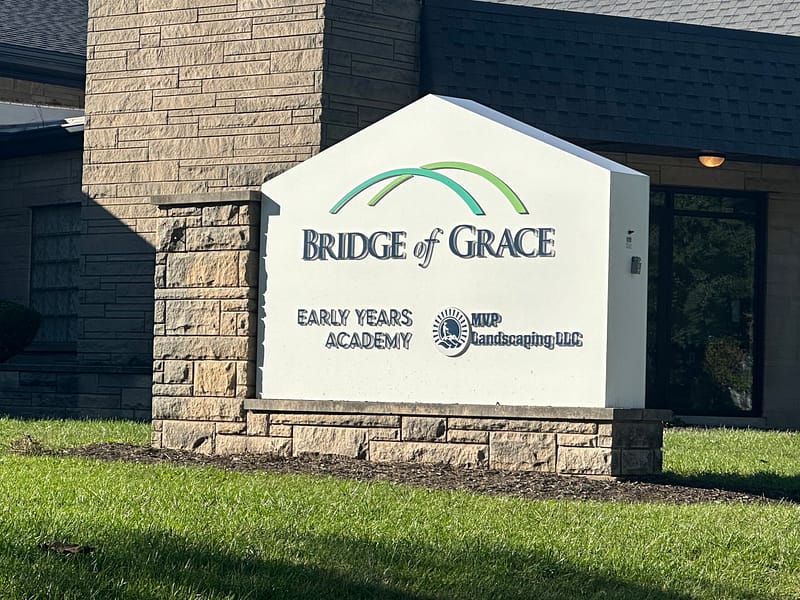 Bridge of Grace Sign