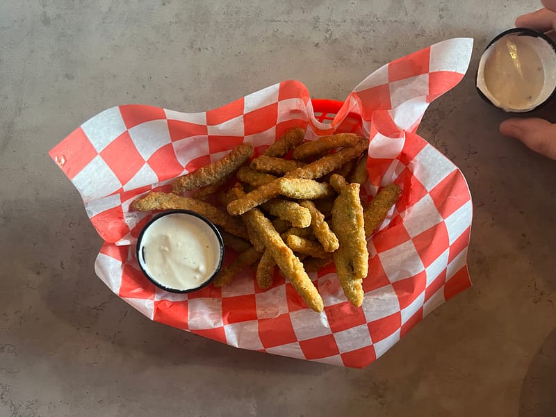 Fried Green Beans from The Patio