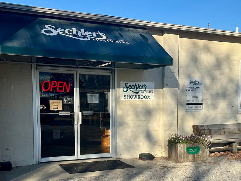 Visit https://sechlerspickles.com/ to order pickles.