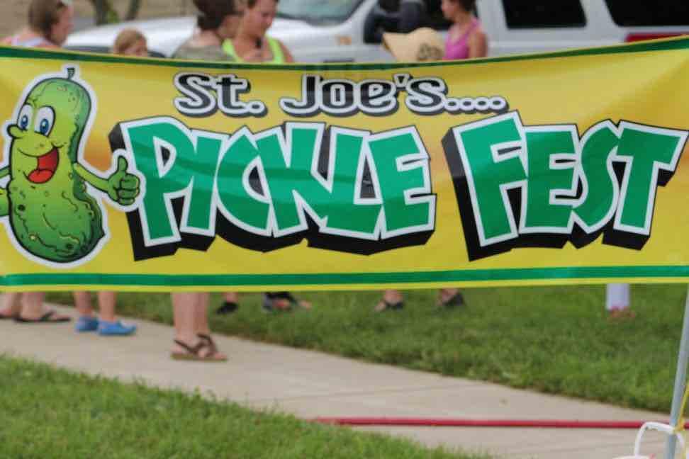 The St. Joe Pickle Fest returns July 16th-18th.
